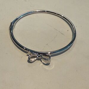 Kate Spade Silver Bow Bracelet